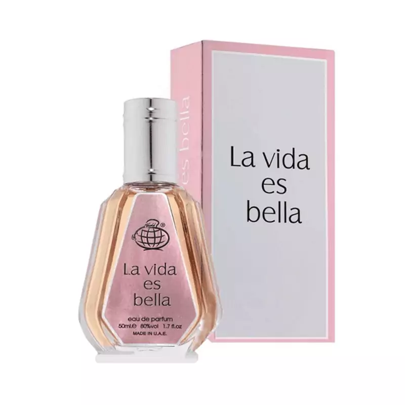ادکلن برند فرگرانس مدل la vida es bella حجم 50 میل اماراتی هزینه ارسال