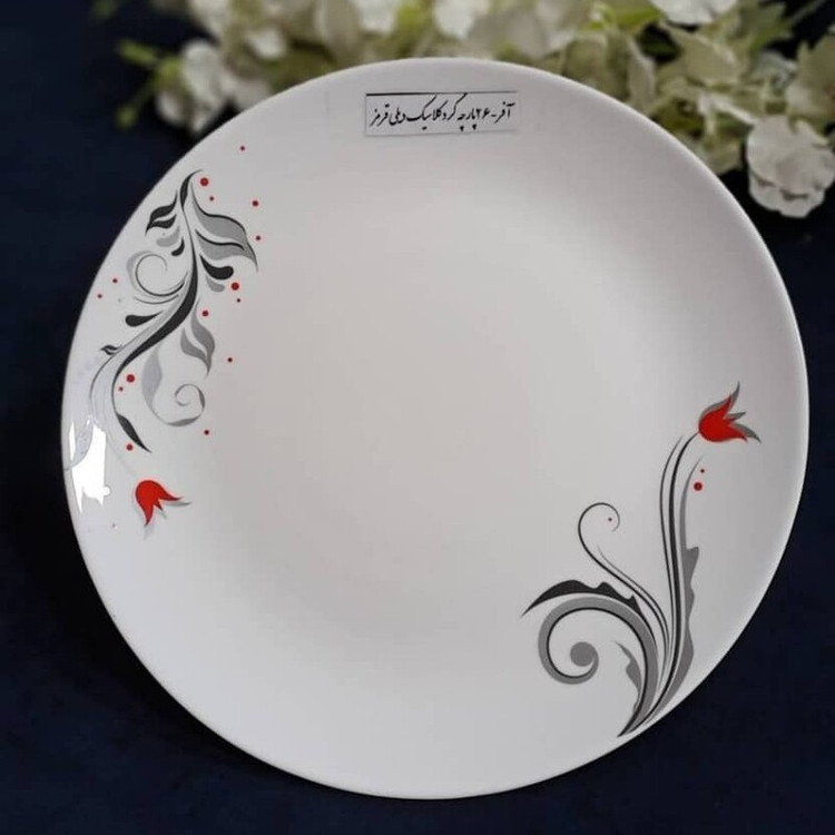 سرویس آرکوپال 26 پارچه مقصود طرح دیلی قرمز