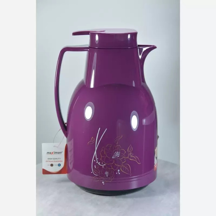 فلاسک چای 2 لیتری برند ماکسیمان رنگ بنفش