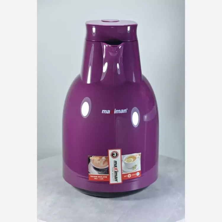 خرید فلاسک چای 2 لیتری برند ماکسیمان رنگ بنفش