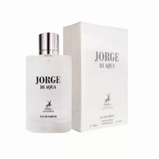 ادکلن الحمبرا 100میل مدل جرج دی آکوا رایحه آکوا دی جیو سفید