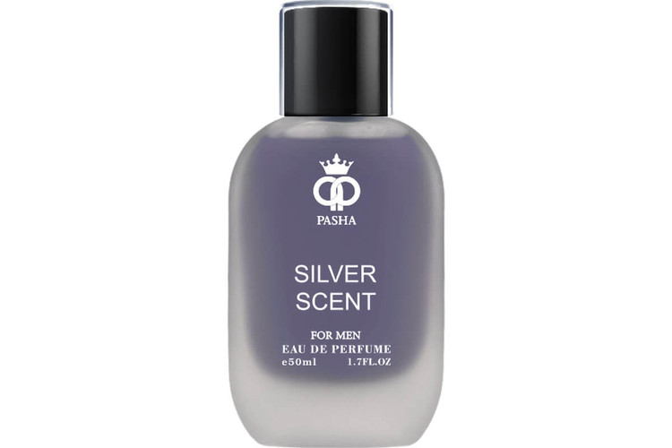 خرید ادوپرفیوم 50 میل مردانه پاشا مدل سیلورسنت وی آی پی