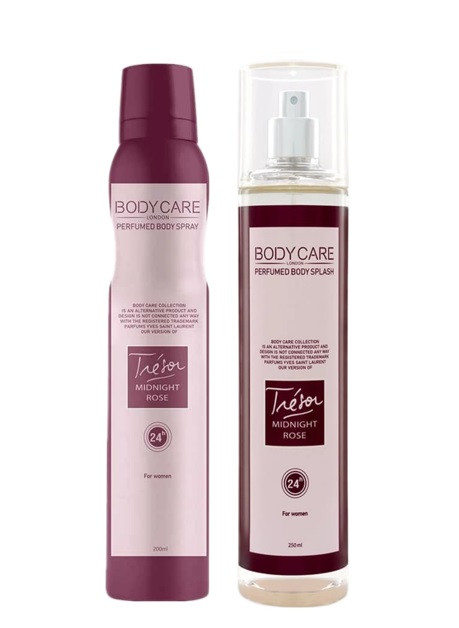 پک دو عددی بادی اسپلش و اسپری مدل میدنایت رز