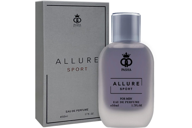 ادکلن 50 میل مردانه پاشا مدل آلوره اسپورت