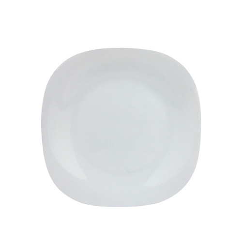 بشقاب پیش دستی مربع اپال سفید برند مقصود