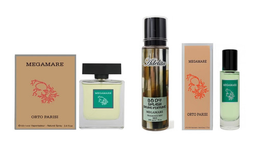 پک 3 عددی ادوپرفیوم 35 و 100 میل و بادی اسپلش مردانه پرستیژ مدل مگاماره