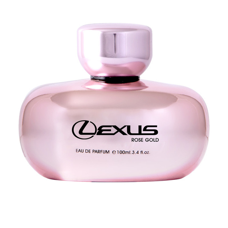 خرید ادوپرفیوم 100 میل زنانه لکسوس مدل رزگلد مشابه باکارات رژ 540