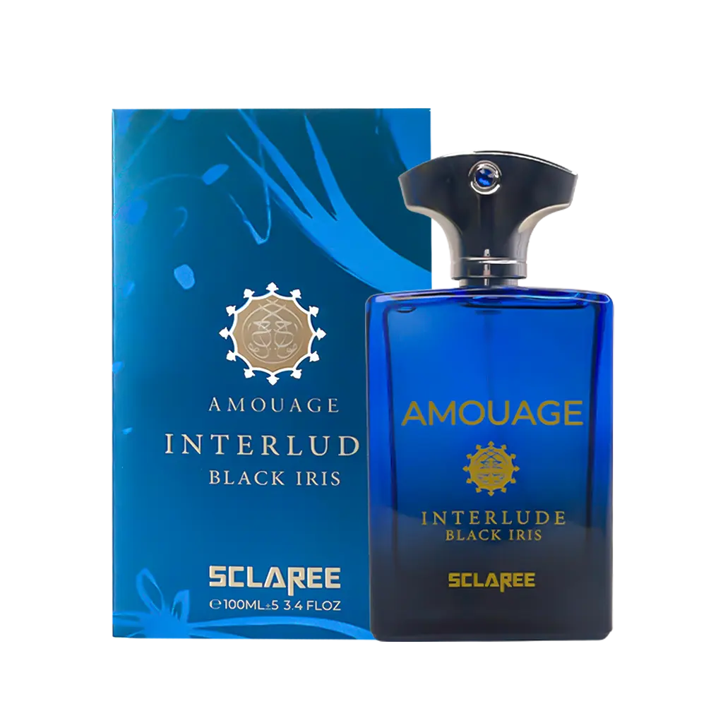 ادوپرفیوم 100 میل مردانه اسکلاره مدل امواج اینترلود بلک آیریس
