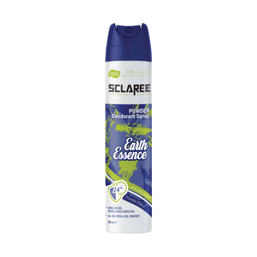 اسپری ضد تعریق 200 میل مردانه اسکلاره مدل EARTH ESSENCE